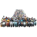 機車瀑布