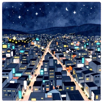 夜景