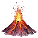 火山爆發
