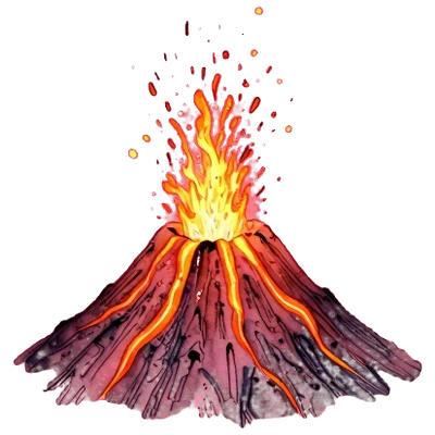 火山爆發